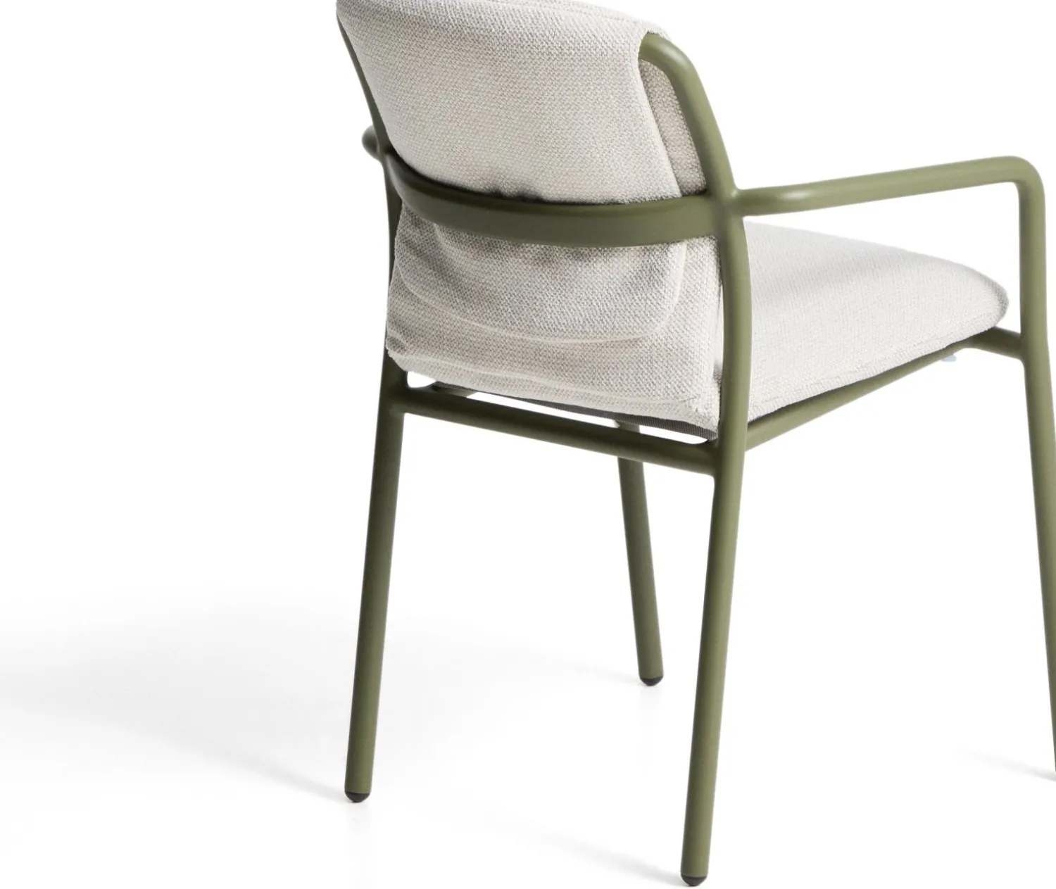 Tuinstoelen-Kave Home Linosa Tuinstoel Groen, Beige