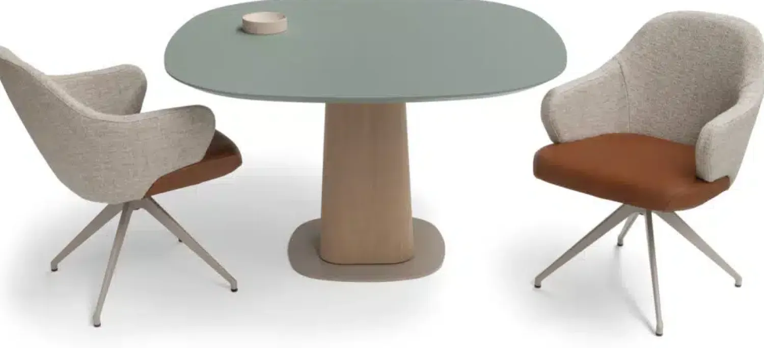 Design Stoelen-Bree's New World Linq Armstoel Grijs