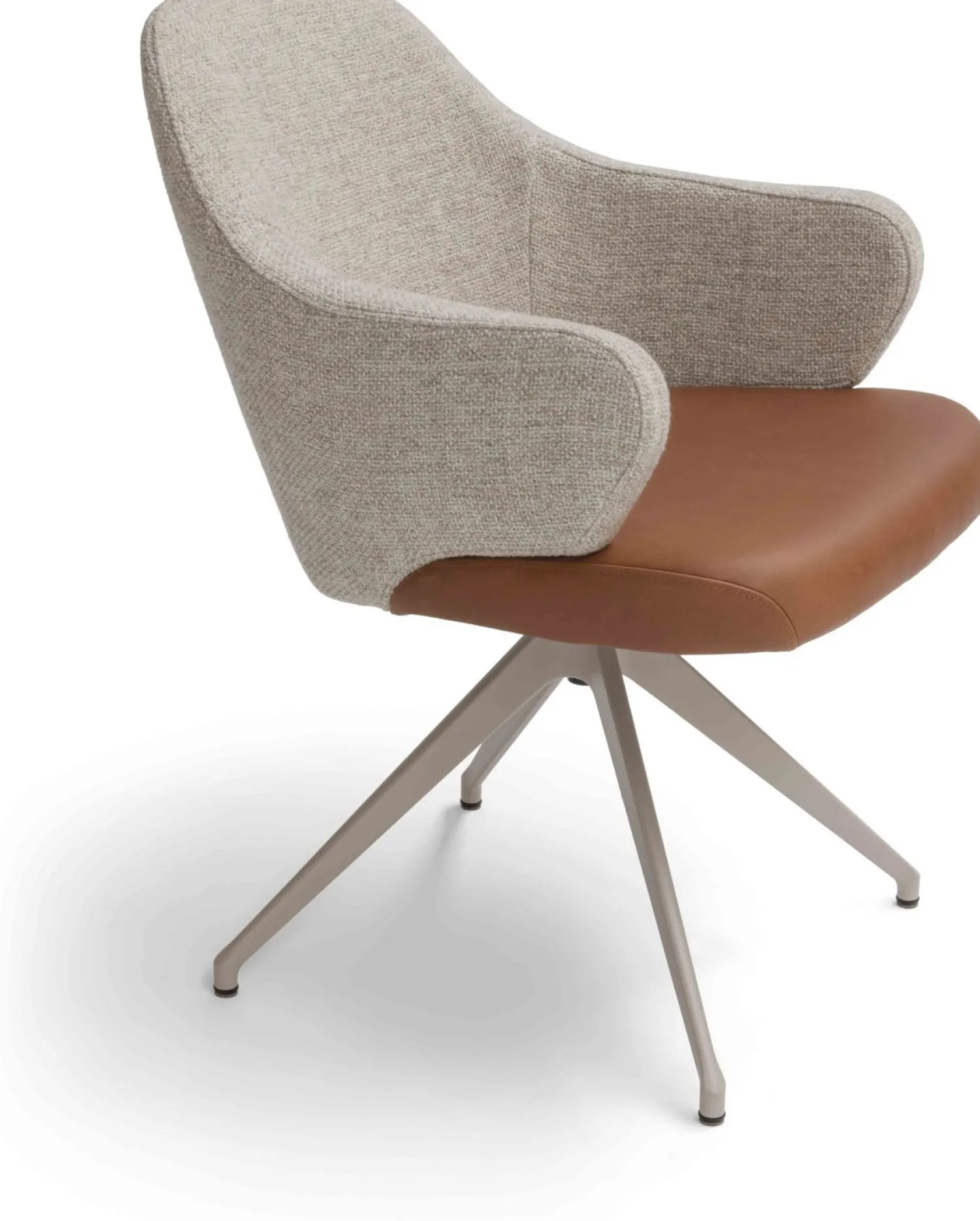 Design Stoelen-Bree's New World Linq Armstoel Grijs