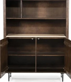 Boekenkasten-Eleonora Lio Boekenkast Bruin