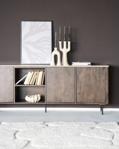 Dressoirs-Eleonora Lio Dressoir Bruin