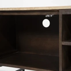 Tv-Meubels-Eleonora Lio TV-meubel Bruin