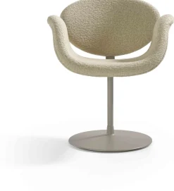 Design Stoelen|Eetkamerstoelen Met Armleuning-Artifort Little Tulip Eetkamerstoel Oranje