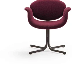 Design Stoelen|Eetkamerstoelen Met Armleuning-Artifort Little Tulip Eetkamerstoel Oranje