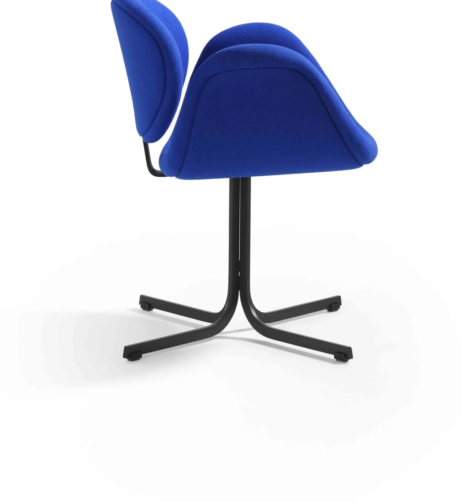 Design Stoelen|Eetkamerstoelen Met Armleuning-Artifort Little Tulip Eetkamerstoel Oranje