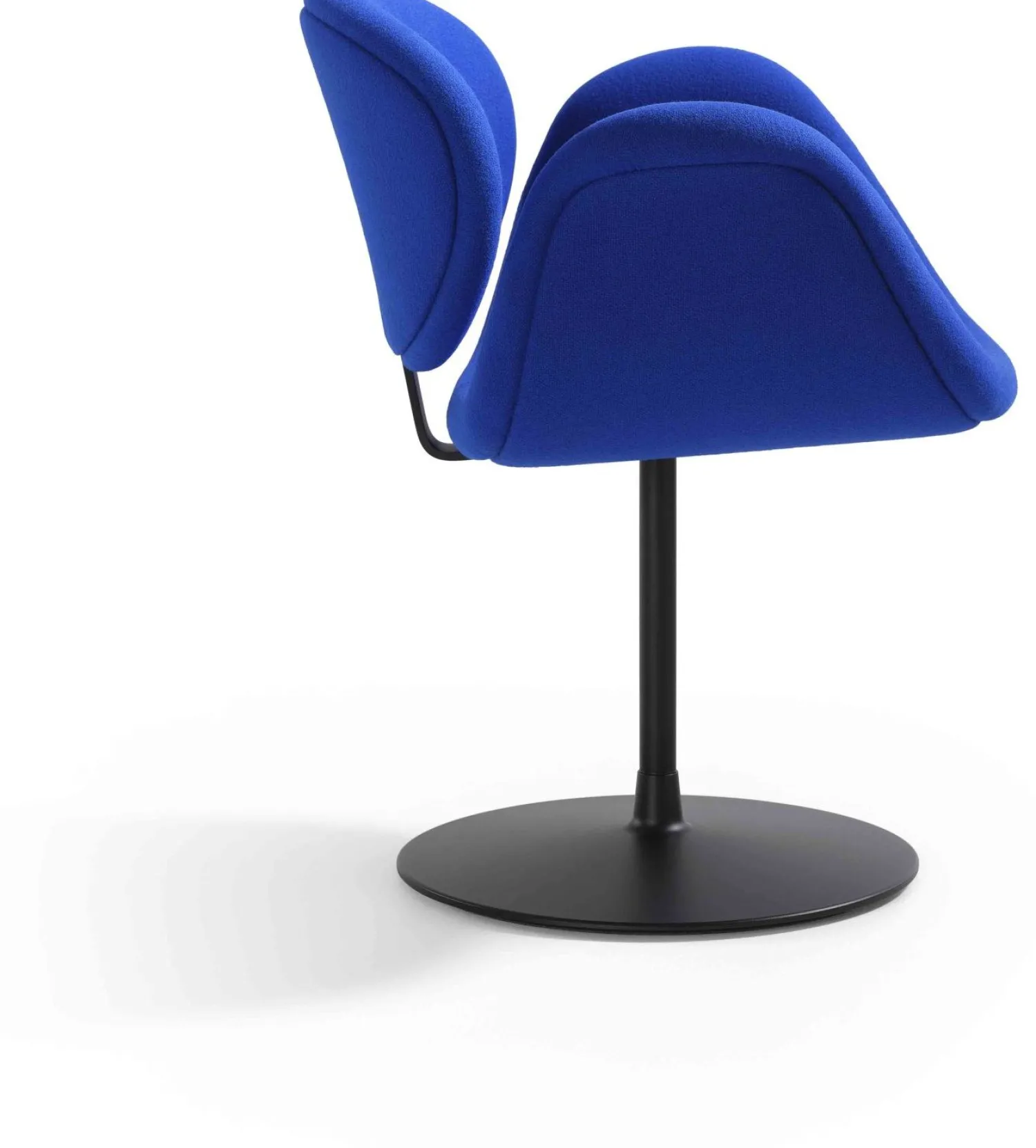 Design Stoelen|Eetkamerstoelen Met Armleuning-Artifort Little Tulip Eetkamerstoel Oranje