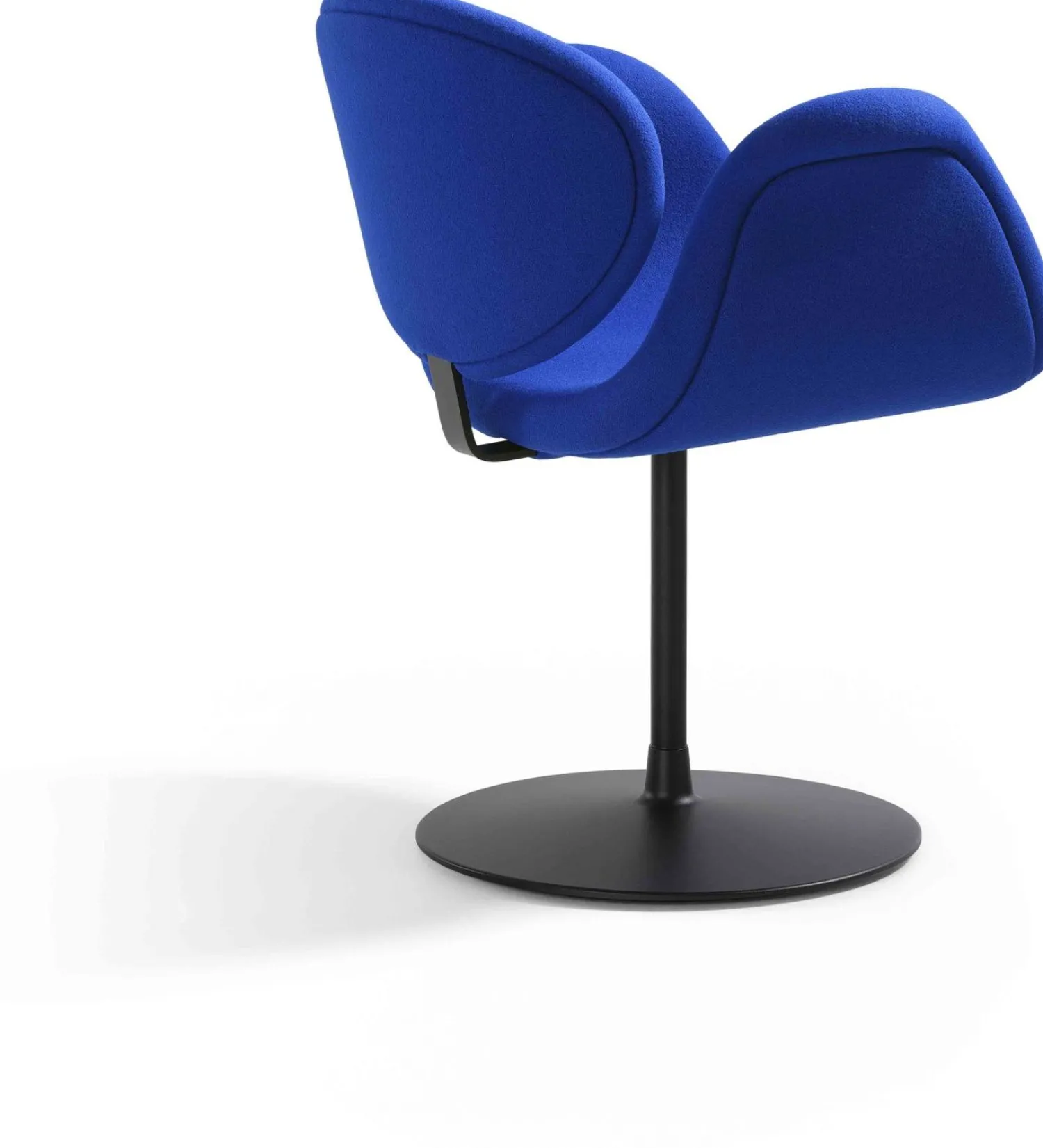 Design Stoelen|Eetkamerstoelen Met Armleuning-Artifort Little Tulip Eetkamerstoel Oranje
