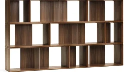 Vakkenkasten|Vakkenkasten-Kave Home Litto Modulaire kast Donkerbruin