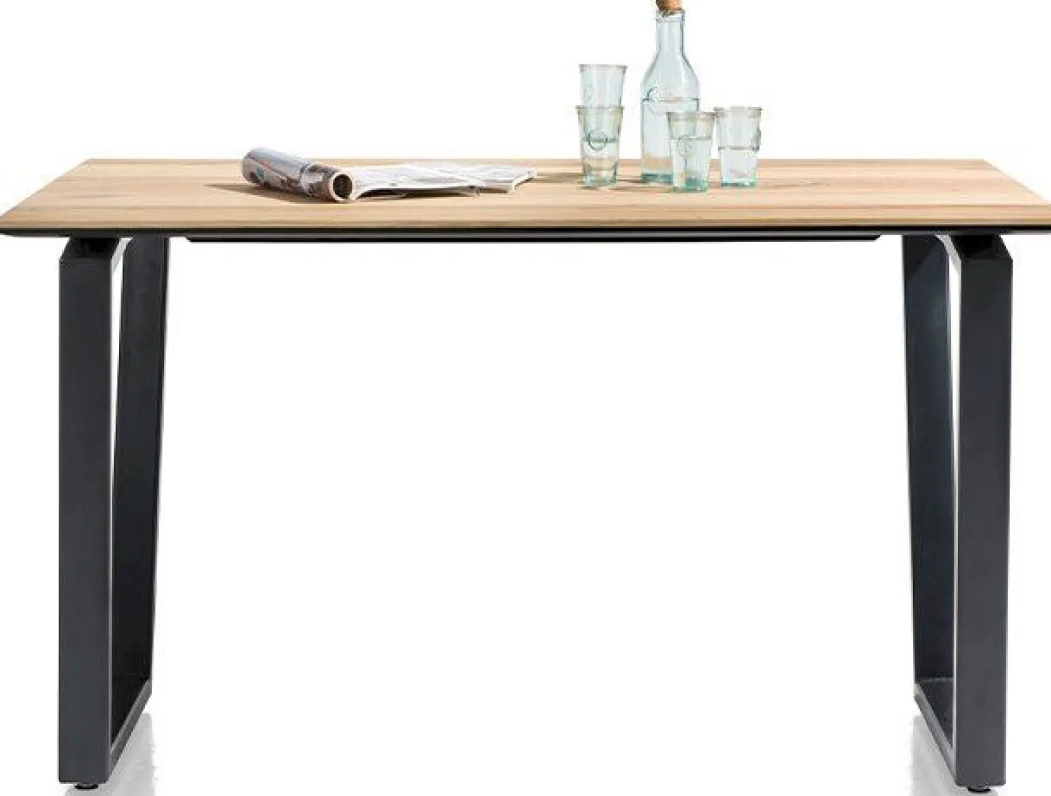 Houten Bartafels-Henders en Hazel Livada Bartafel Naturel