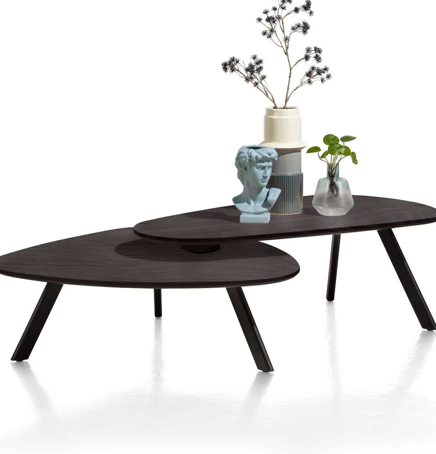 Houten Salontafels|Organische Salontafels-Henders en Hazel Livada Salontafelset Onyx
