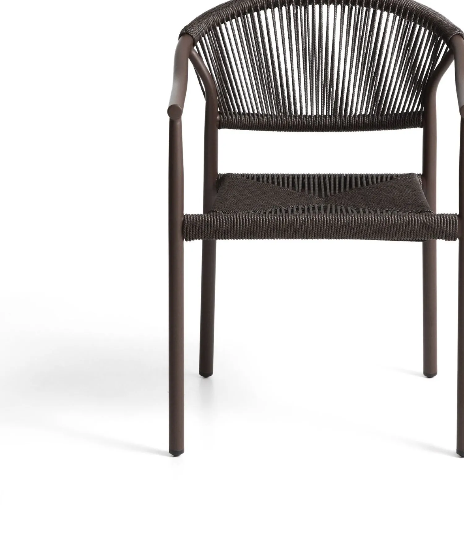 Tuinstoelen-Kave Home Livadia Tuinstoel Bruin