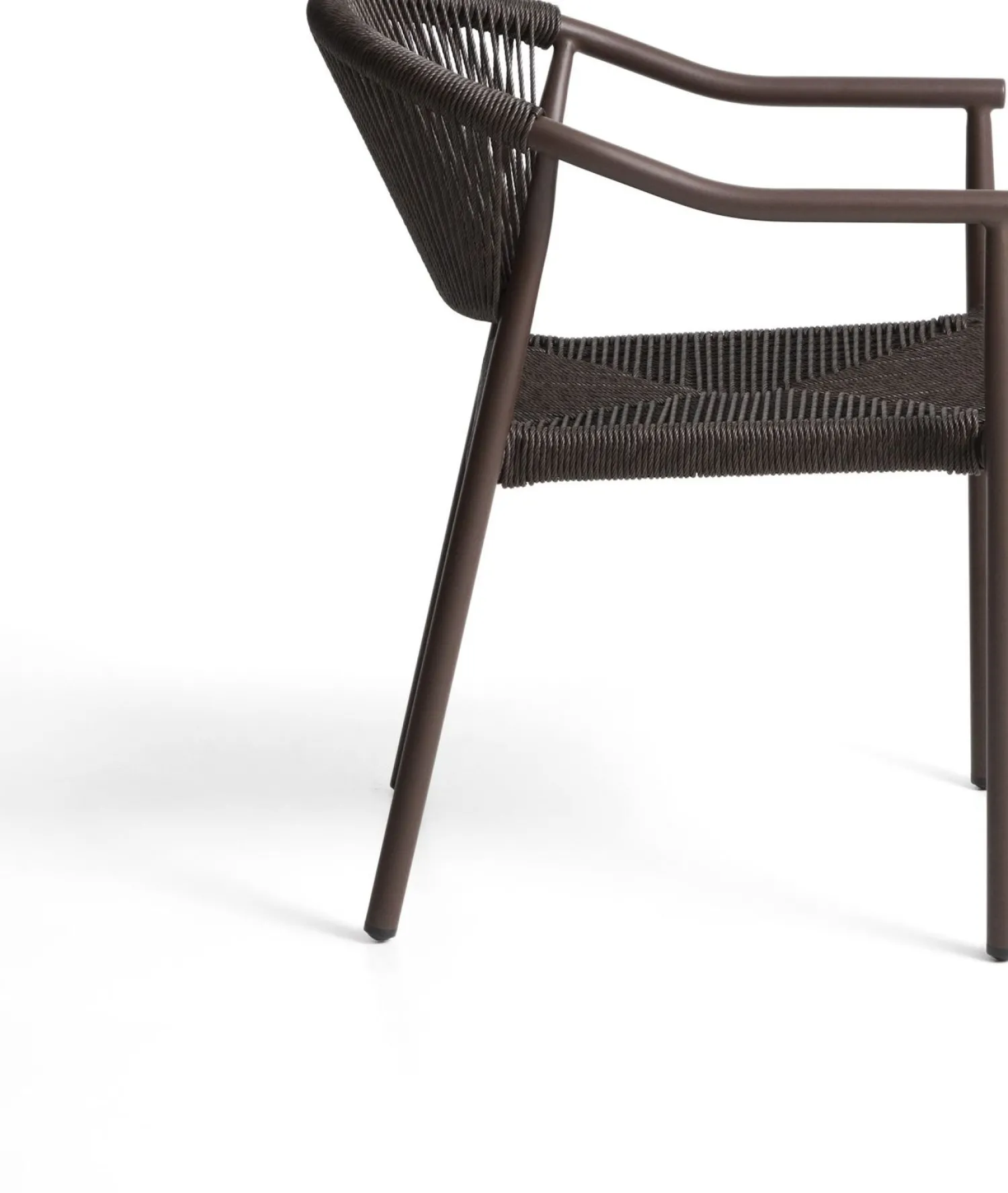 Tuinstoelen-Kave Home Livadia Tuinstoel Bruin