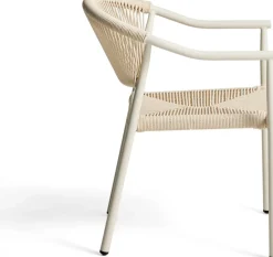 Tuinstoelen-Kave Home Livadia Tuinstoel Ecru