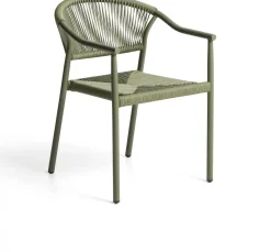 Tuinstoelen-Kave Home Livadia Tuinstoel Groen