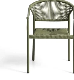 Tuinstoelen-Kave Home Livadia Tuinstoel Groen