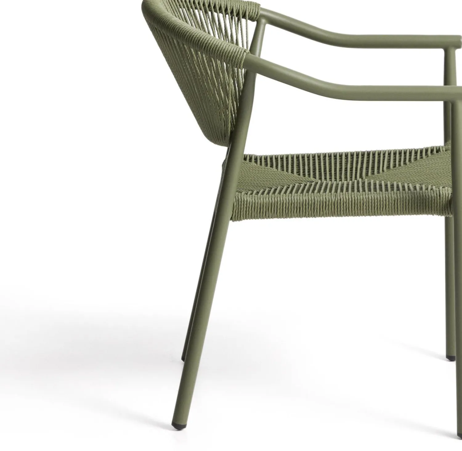 Tuinstoelen-Kave Home Livadia Tuinstoel Groen