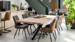 Houten Eettafels-Henders en Hazel Living Eettafel Naturel