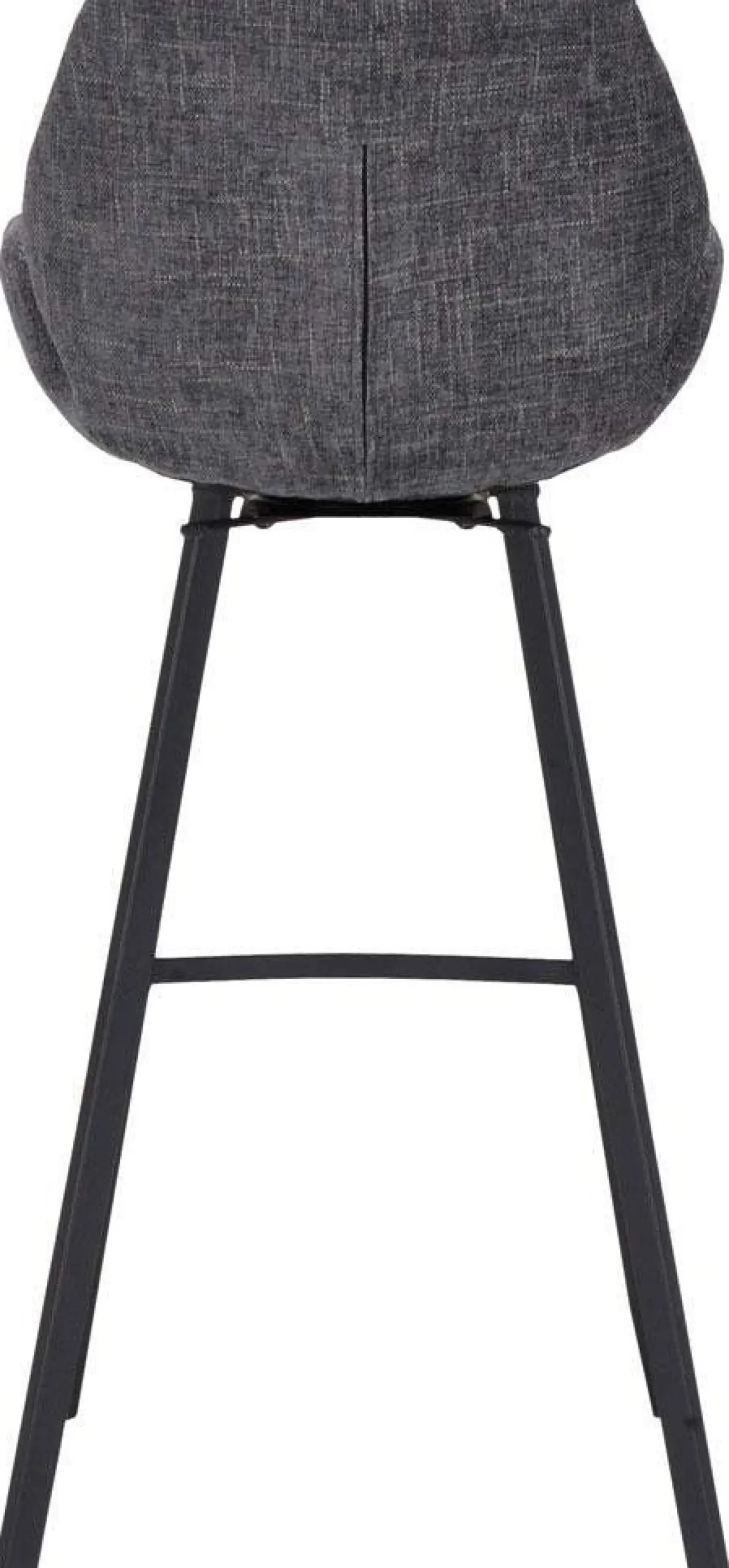 Stoffen Barkrukken|Barkrukken Met Armleuning-Trendhopper Lizz Hoog Barkruk Dark Grey