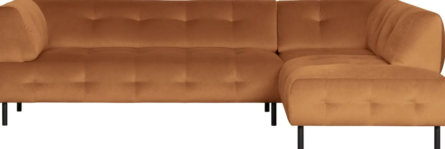 Hoekbanken-WOOOD Lloyd Hoekbank Cinnamon