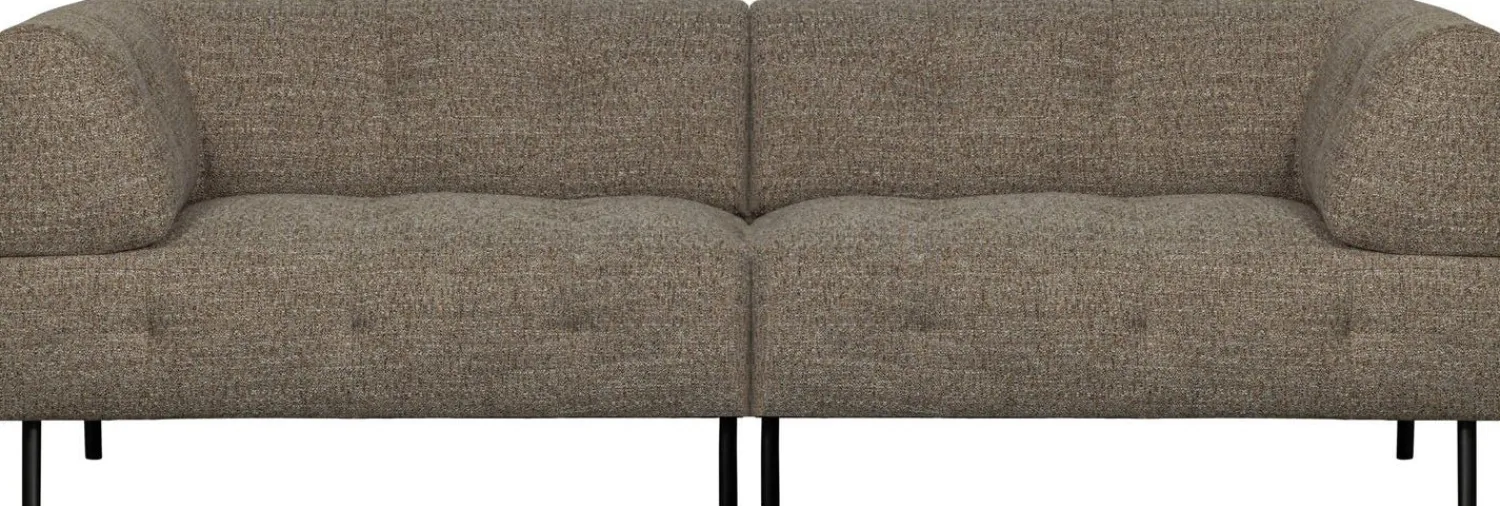 Zitbanken-WOOOD Lloyd 4-Zitsbank Dark Brown Melange