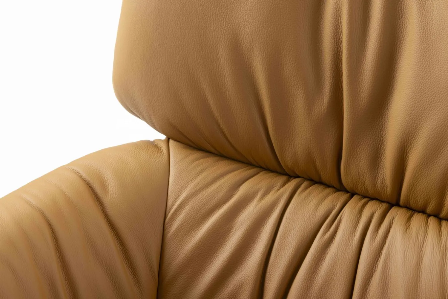 Leren Fauteuils|Relaxfauteuils-Leolux Lodey Plus Fauteuil Brown orange