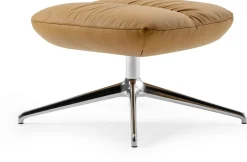Leren Fauteuils|Relaxfauteuils-Leolux Lodey Plus Fauteuil Brown orange