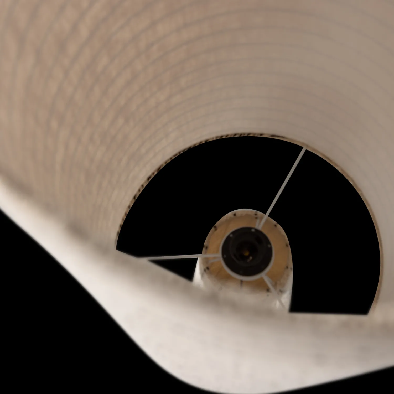 Moderne Vloerlampen|Vloerlampen-WOOOD Loft Strepen Vloerlamp Naturel