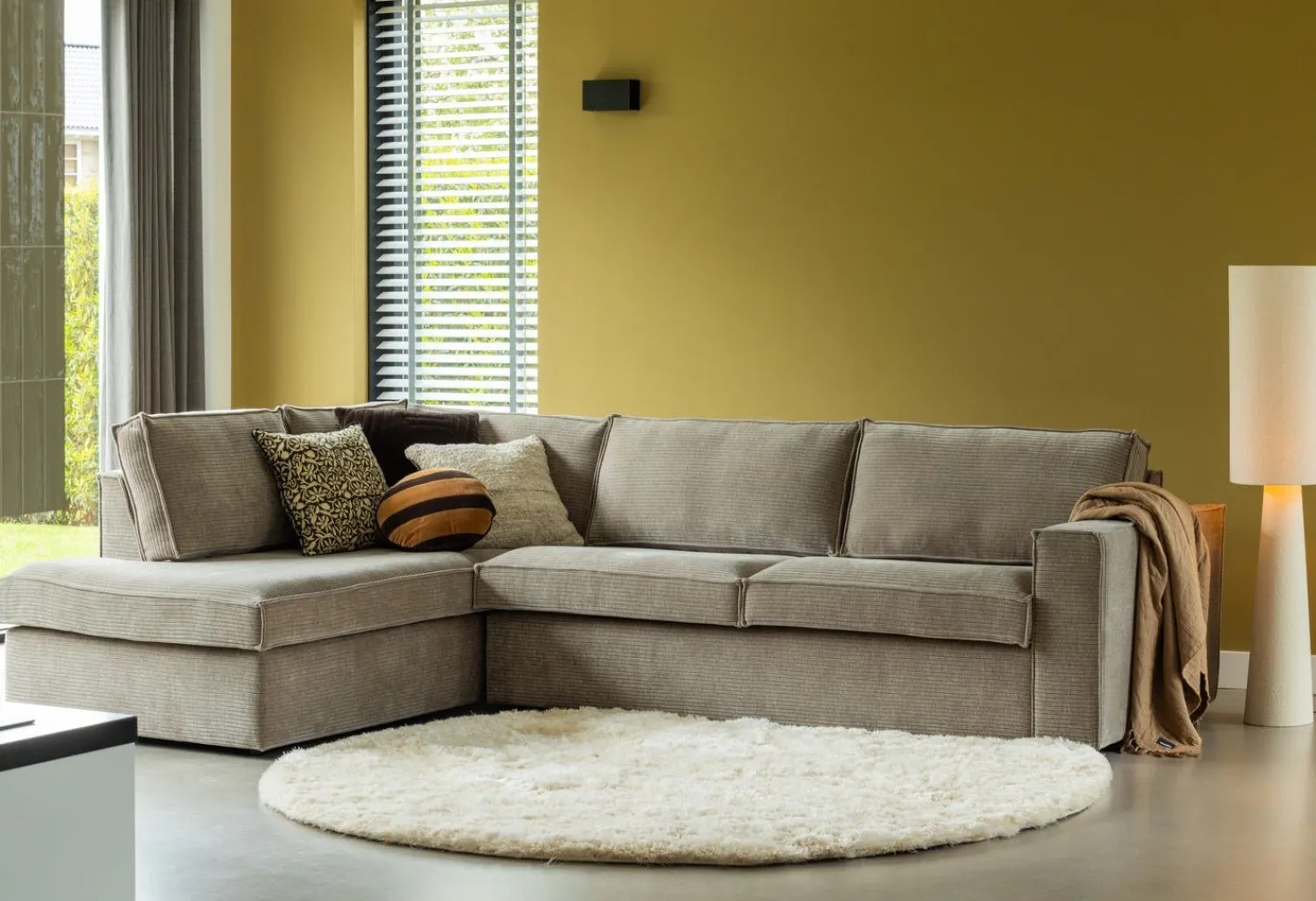 Vloerlampen|Vloerlampen-WOOOD Loft Vloerlamp Naturel
