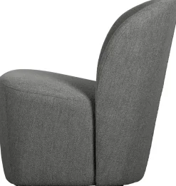 Ronde Fauteuils-vtwonen Lofty Bouclé Fauteuil Steel Grey