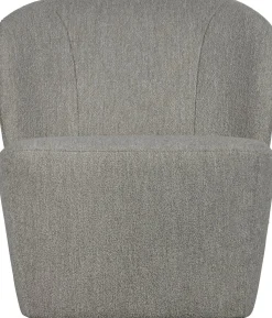 Ronde Fauteuils-vtwonen Lofty Bouclé Fauteuil Grijs