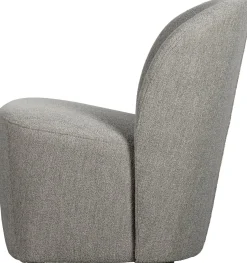 Ronde Fauteuils-vtwonen Lofty Bouclé Fauteuil Grijs