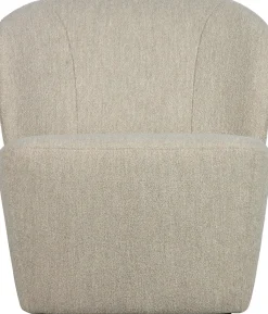 Ronde Fauteuils-vtwonen Lofty Bouclé Fauteuil Natural
