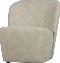Ronde Fauteuils-vtwonen Lofty Bouclé Fauteuil Natural