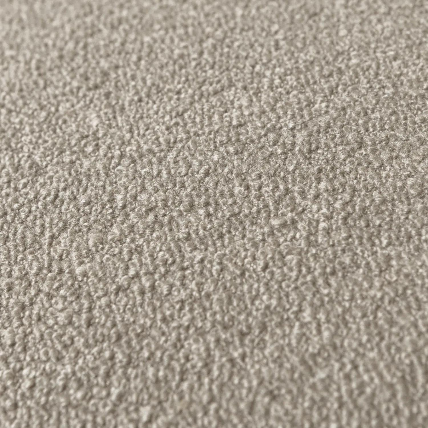 Hockers|Poefs-vtwonen Lofty Bouclé Hocker Natural