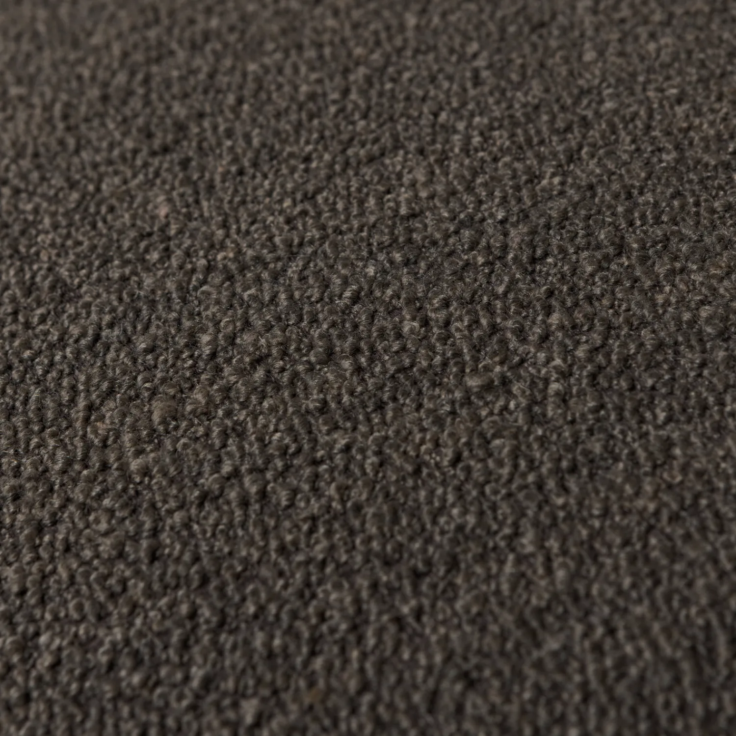 Hockers|Poefs-vtwonen Lofty Bouclé Hocker Brown
