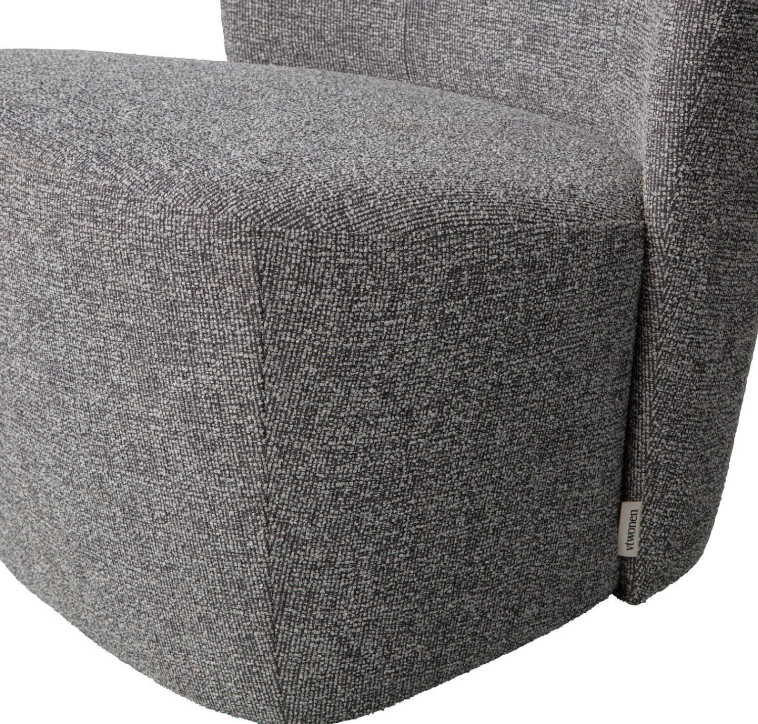 Ronde Fauteuils-vtwonen Lofty Fauteuil Grijs