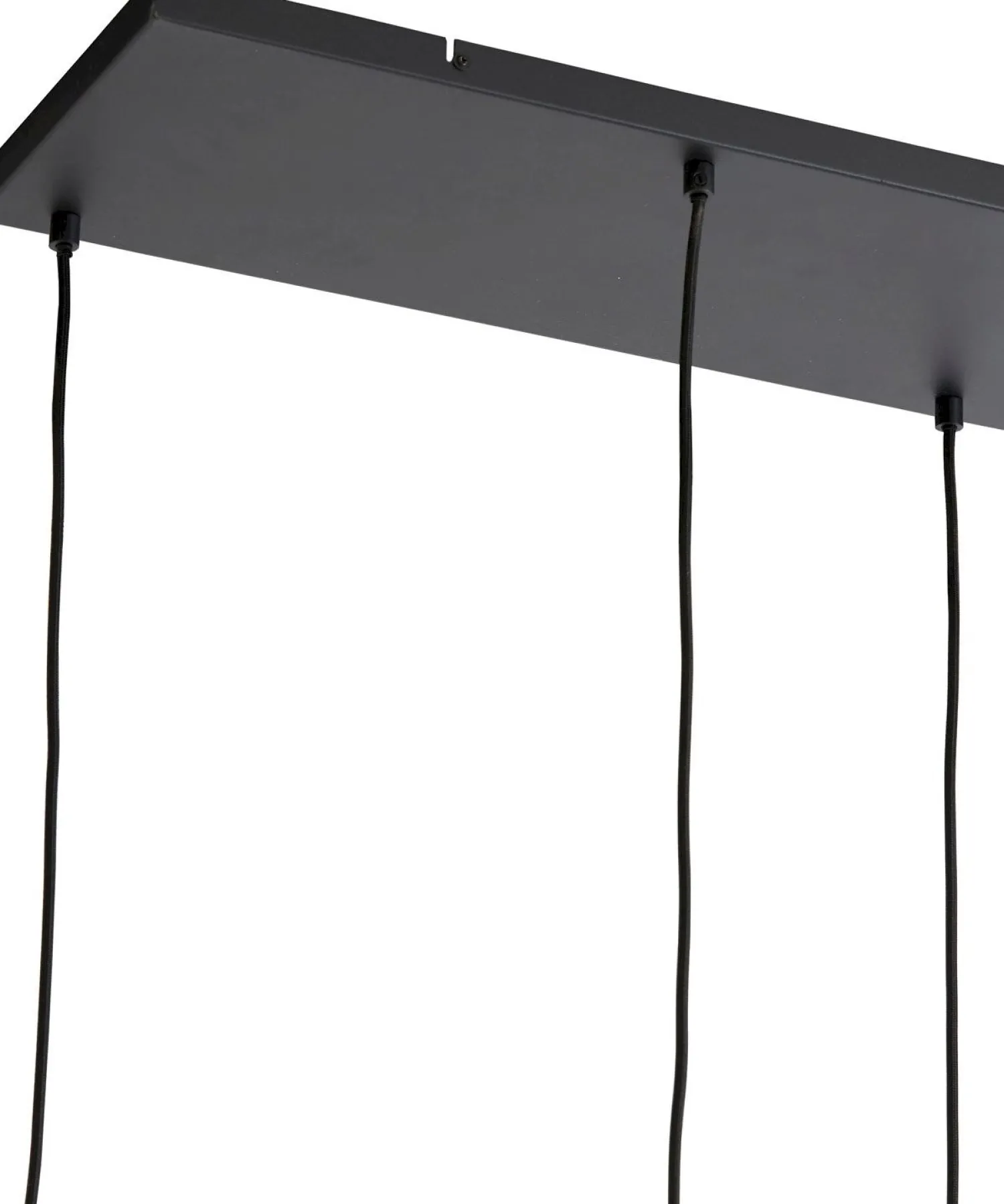 Glazen Hanglampen|Glazen Hanglampen-Trendhopper Loki 5-lichts Hanglamp Zwart, Smoke