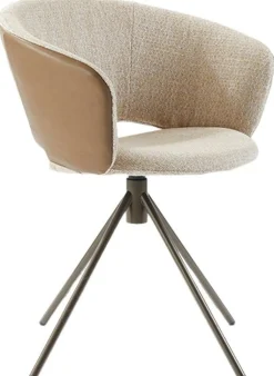 Design Stoelen|Kuipstoelen-LABEL Vandenberg Lola Eetkamerstoel Beige