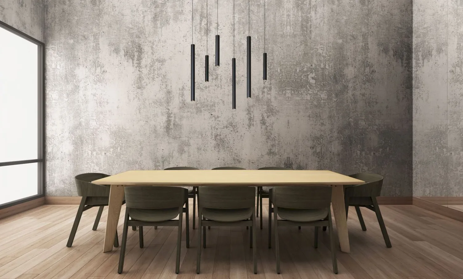 Moderne Hanglampen|Moderne Hanglampen-Lucide Lorenz Rond Hanglamp Zwart