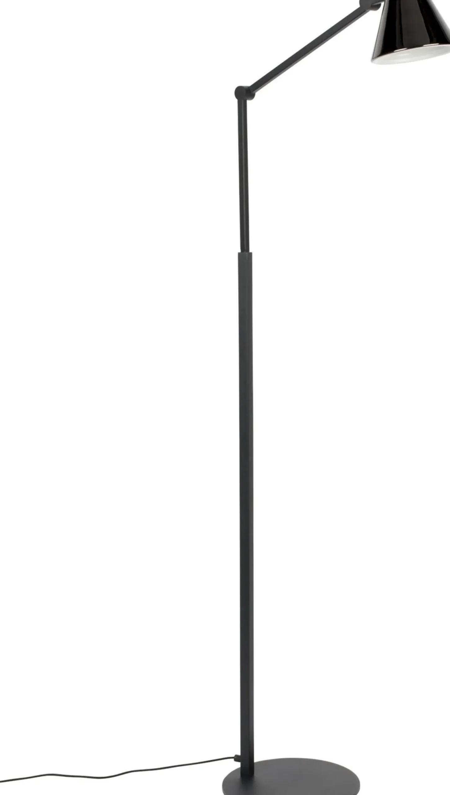 Moderne Vloerlampen|Vloerlampen-Zuiver Lub Vloerlamp Black