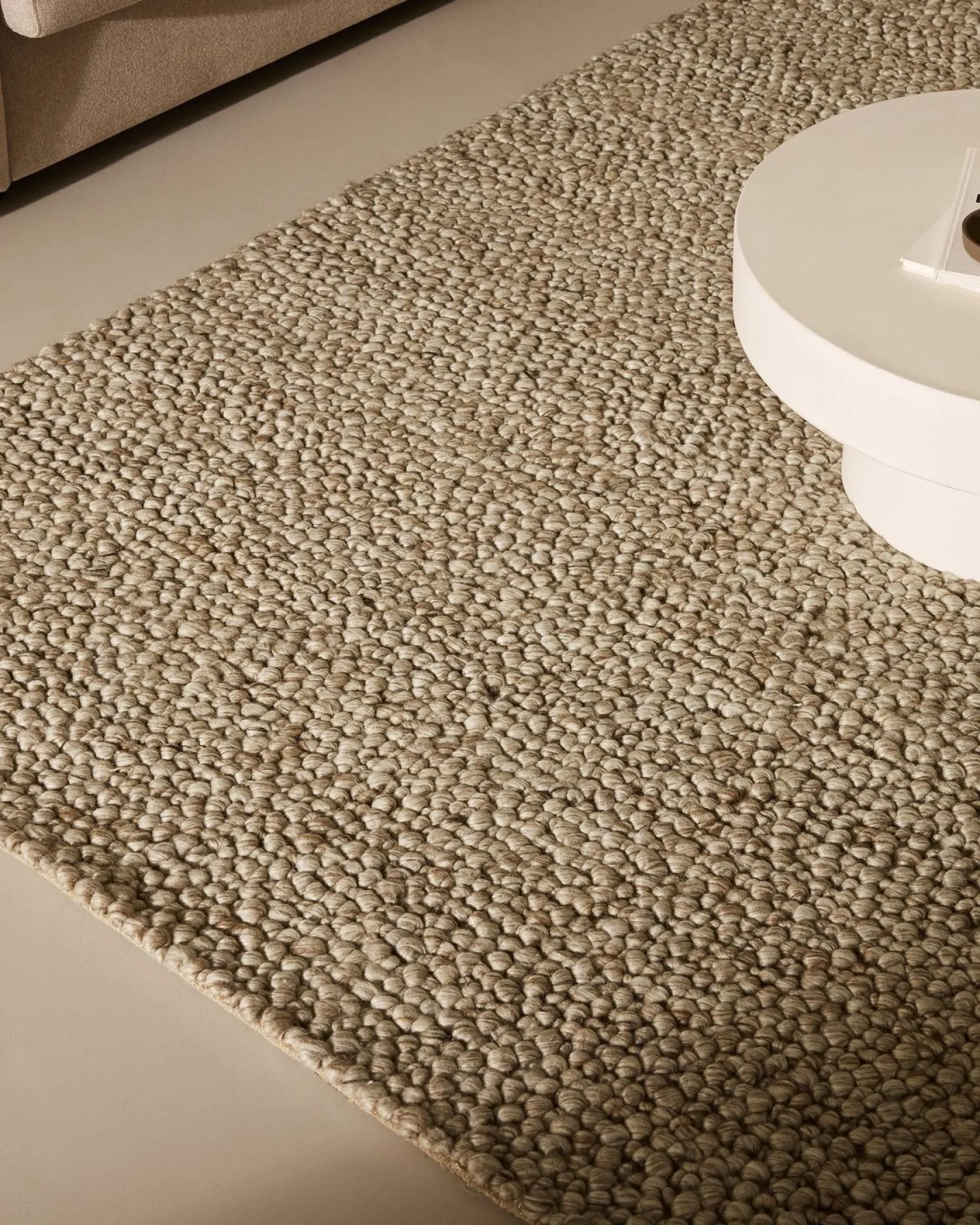 Vloerkleden-Kave Home Lubrin Vloerkleed Bruin