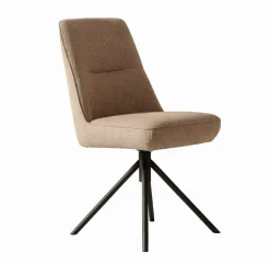 Eetkamerstoelen Zonder Armleuning-Eijerkamp Collectie Luca Eetkamerstoel Naturel