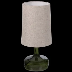 Moderne Tafellampen|Tafellampen-WOOOD Luma Tafellamp Groen