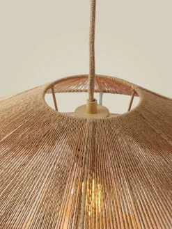 Hanglampen|Hanglampen-Good&Mojo Lumbini L Hanglamp Natural, White