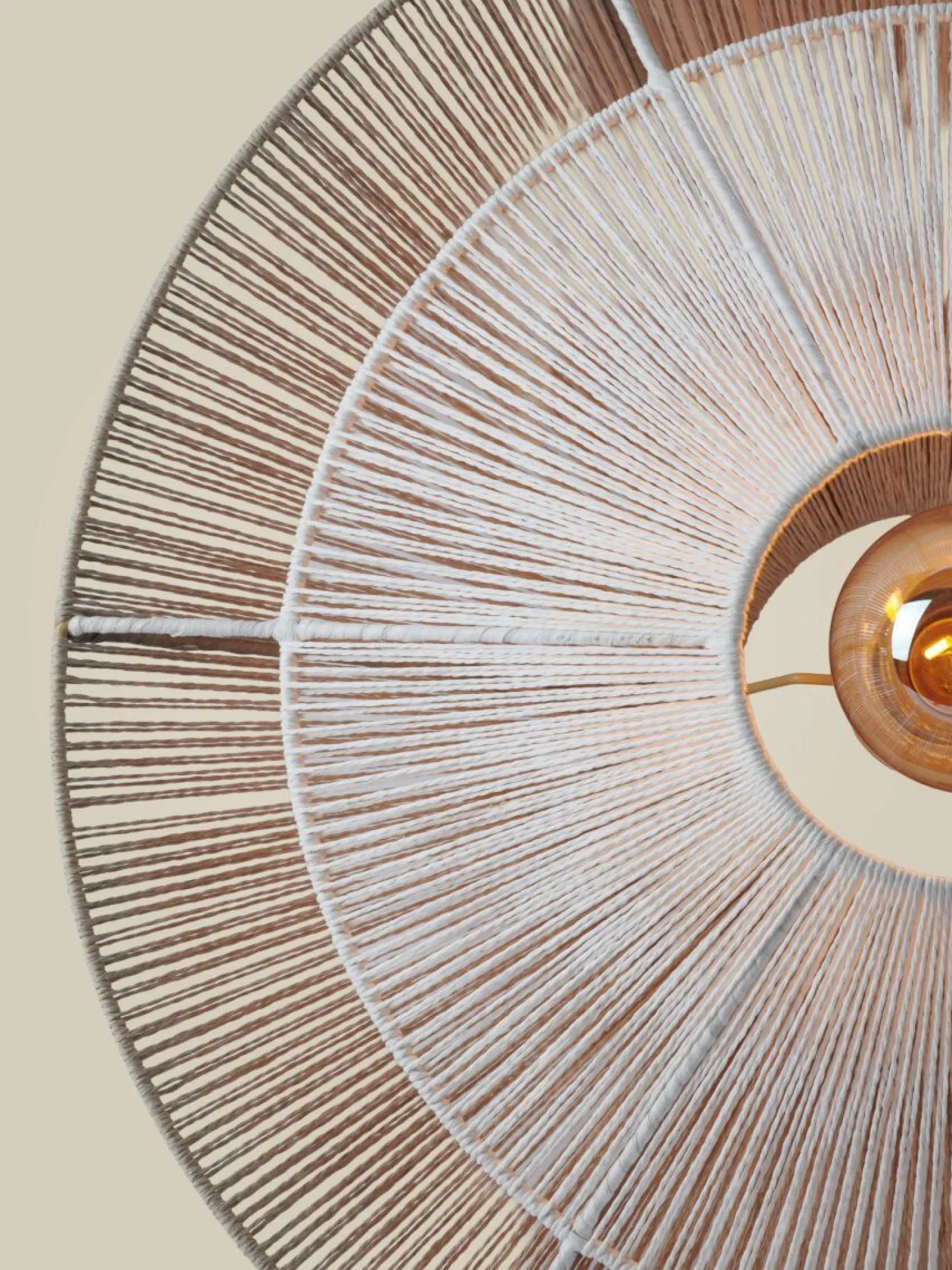 Hanglampen|Hanglampen-Good&Mojo Lumbini S Hanglamp Light Grey, White