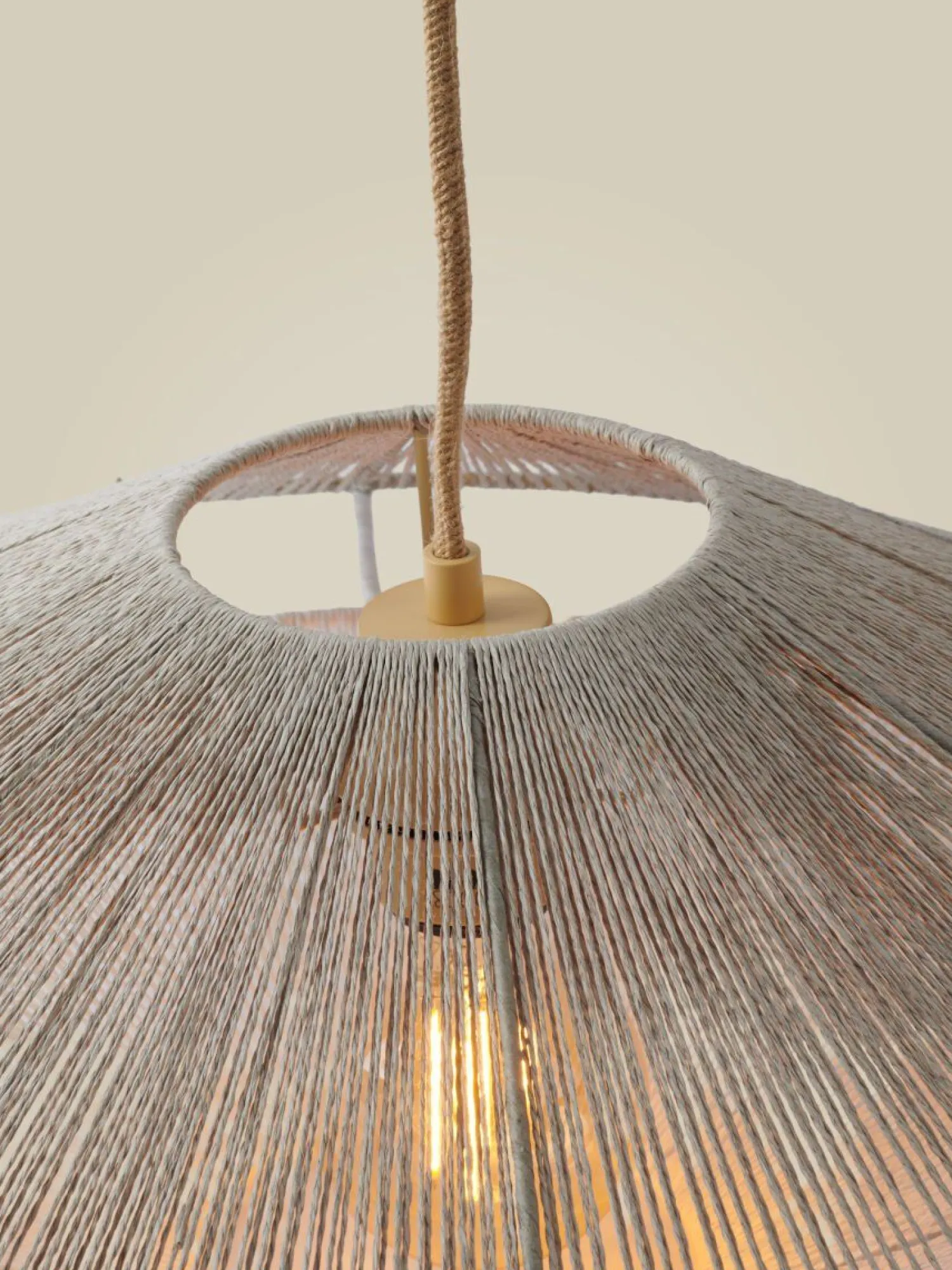 Hanglampen|Hanglampen-Good&Mojo Lumbini S Hanglamp Light Grey, White