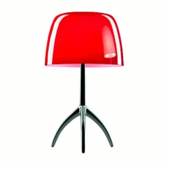 Design Tafellampen|Tafellampen-Foscarini Lumiere Grande Tafellamp Cherry Red