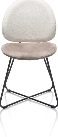 Eetkamerstoelen Zonder Armleuning-Henders en Hazel Luna Eetkamerstoel Creme