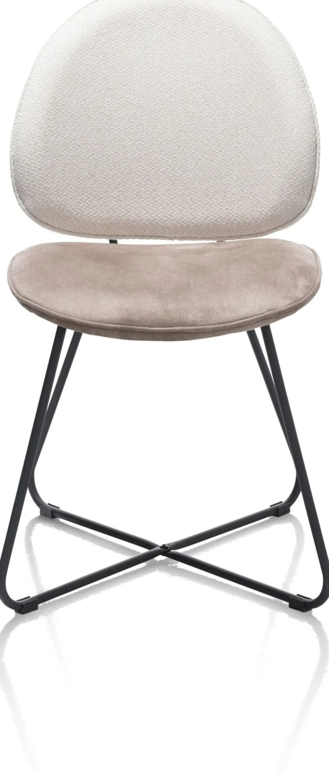 Eetkamerstoelen Zonder Armleuning-Henders en Hazel Luna Eetkamerstoel Creme