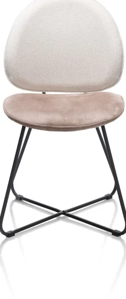Eetkamerstoelen Zonder Armleuning-Henders en Hazel Luna Eetkamerstoel Creme